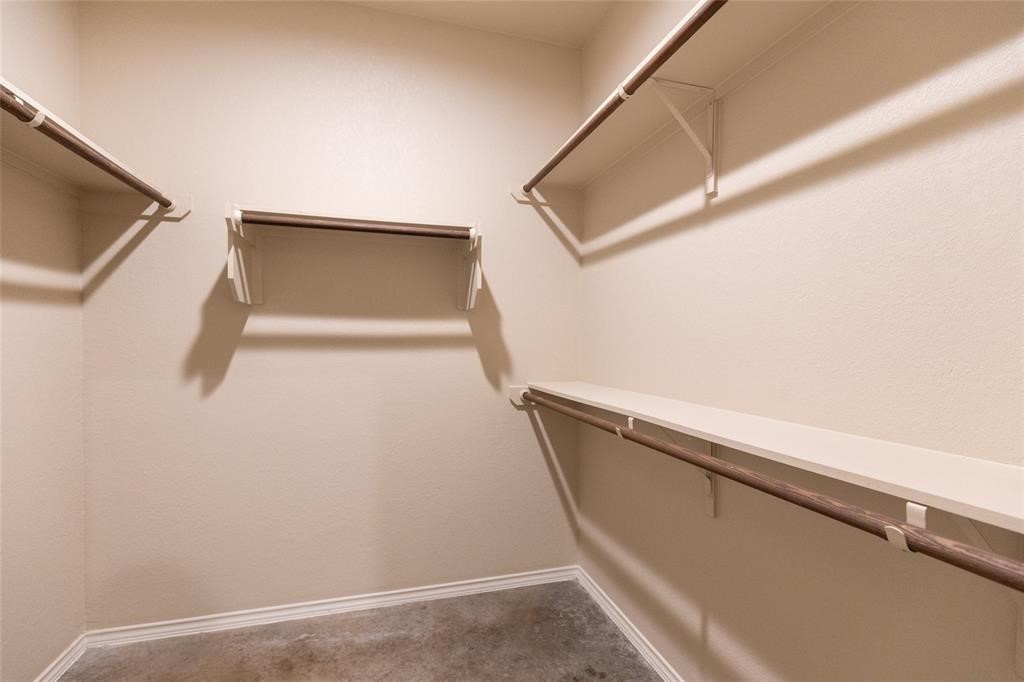 515 Jack Rabbit Lane, Unit A Buda, TX 78610 - Photo 10 of 16 a view of an empty walk in closet
