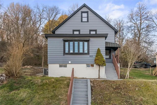 a view of house with outdoor space