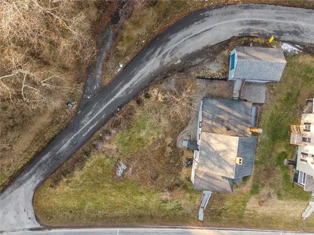 a view of a city from a balcony