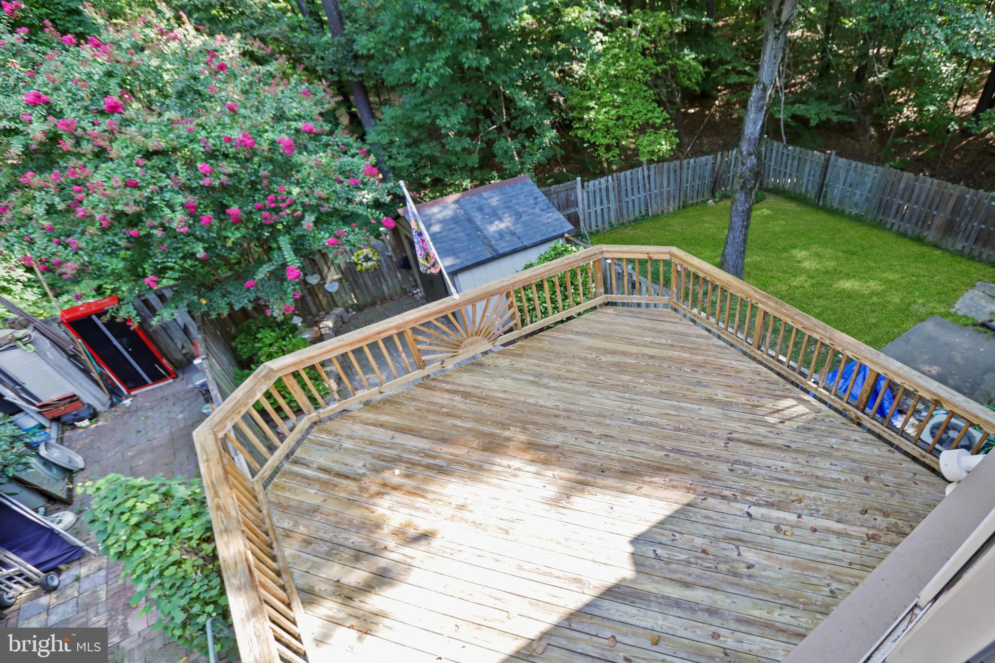 8355 Luce Court Springfield, VA 22153 - Photo 28 of 31 Rear Deck off of Dining Room
