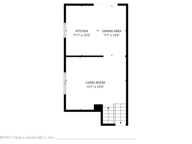 a picture of a bench in a building