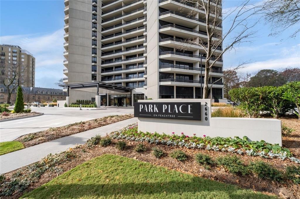 2660 Peachtree Road Northwest, Unit 9G Atlanta, GA 30305 - Photo 41 of 42 a view of a building with a street