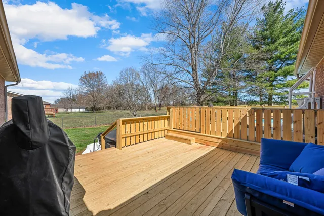 a view of sitting space on deck