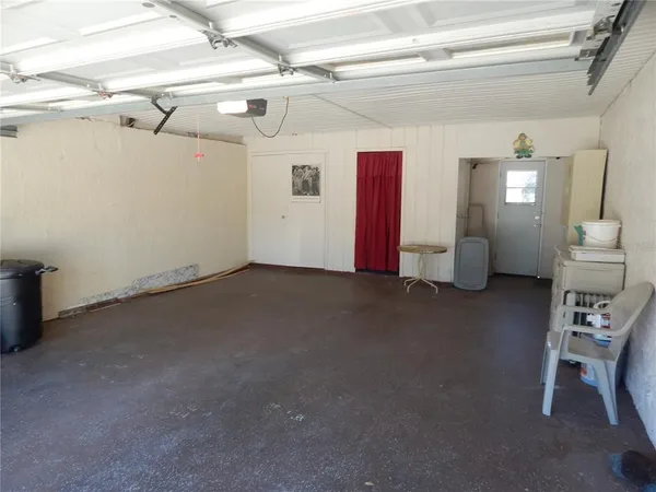 a view of empty room