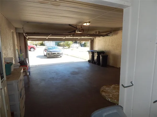 a room with storage and utility