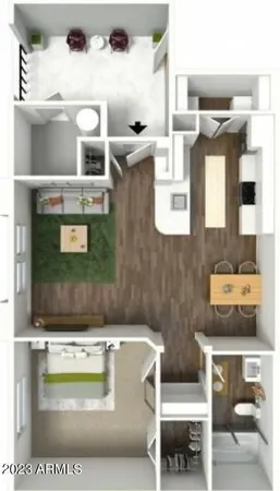 $1,506 | 2910 South Greenfield Road, Unit 1, Gilbert, AZ 85295
