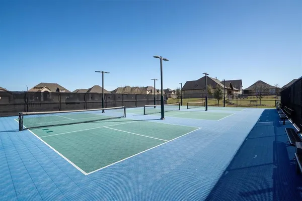 a view of a tennis court