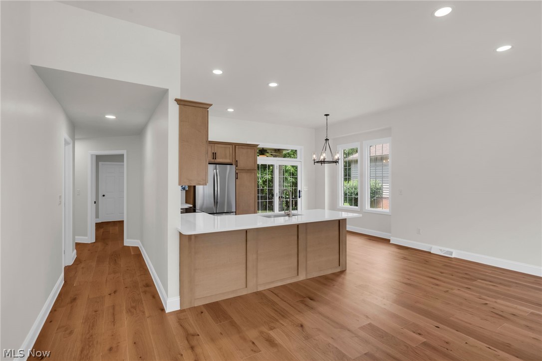 623 Bridgeview Avenue Chester, WV 26034 - Photo 4 of 47 Eat-in kitchen featuring hardwood floors