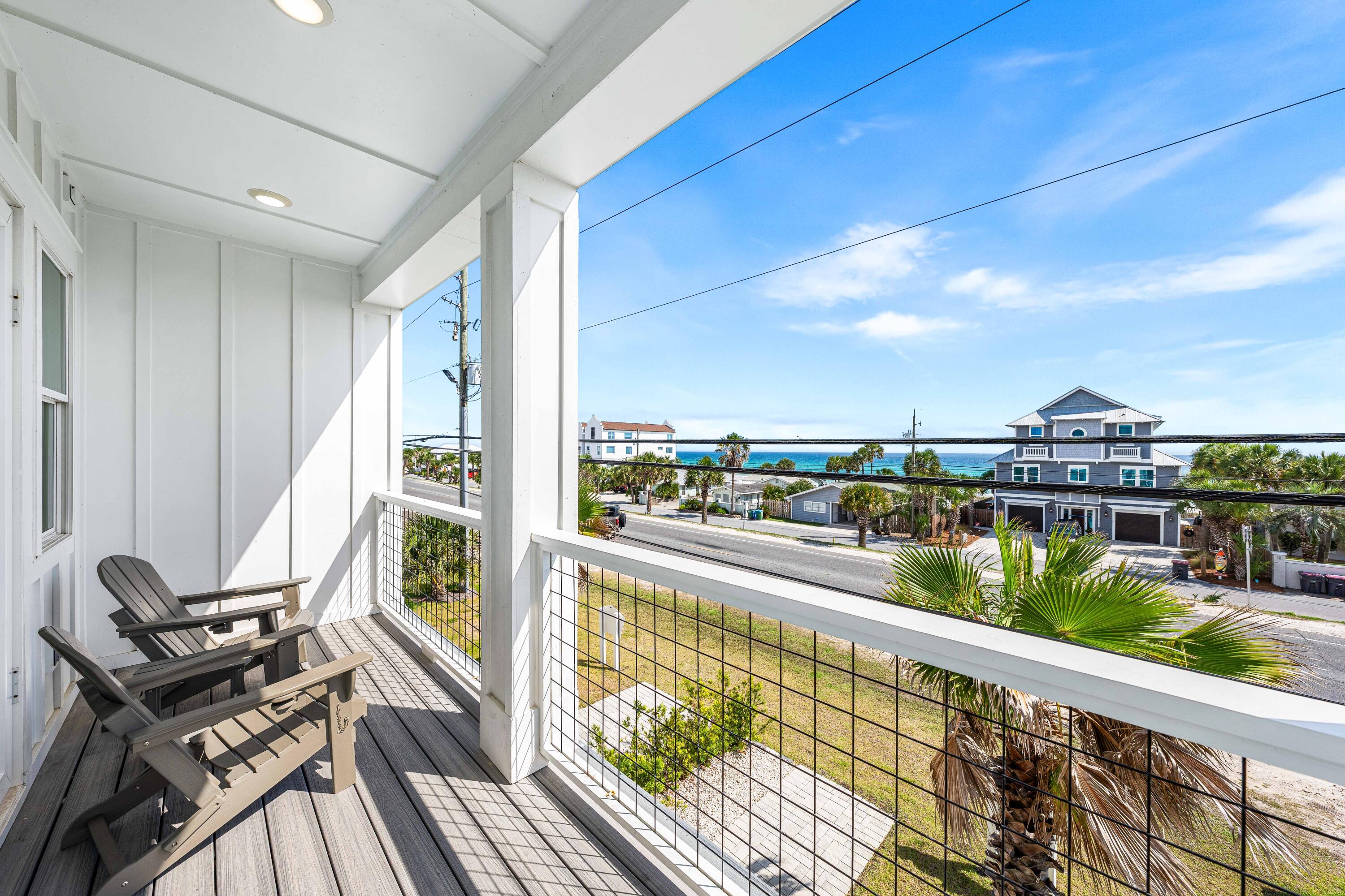 13310 Front Beach Road Panama City Beach, FL 32407 - Photo 26 of 69 Living Room Balcony w/ Gulf View