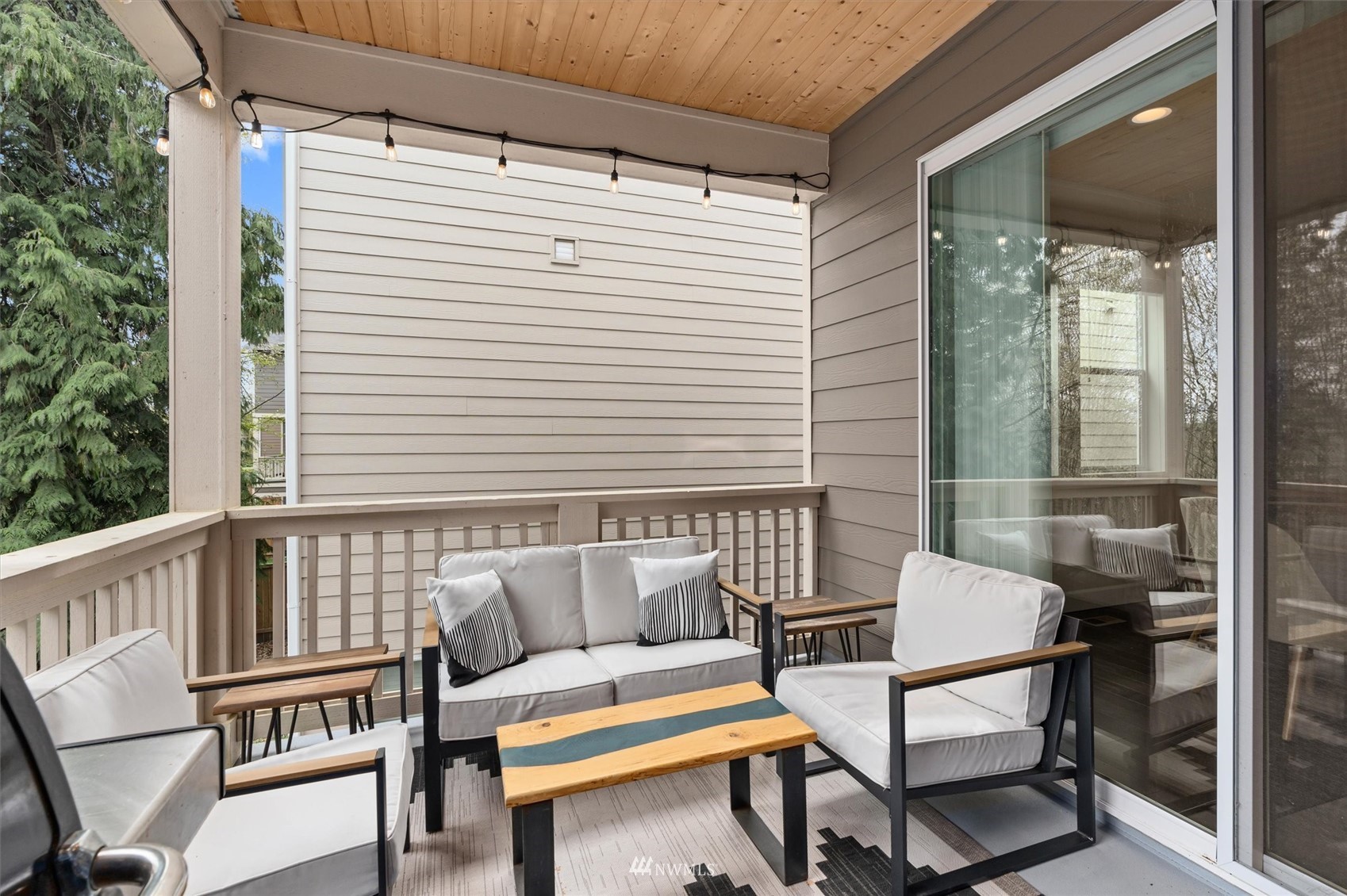 18307 3rd Drive Southeast Bothell, WA 98012 - Photo 11 of 40 a view of a chair and table in the balcony