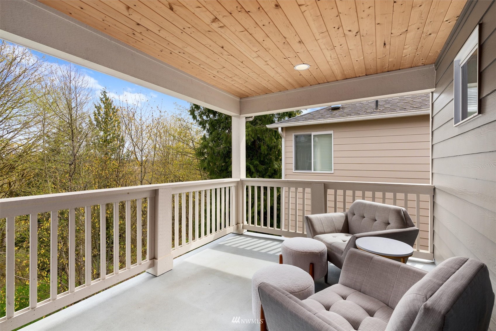 18307 3rd Drive Southeast Bothell, WA 98012 - Photo 19 of 40 a balcony with furniture and a window