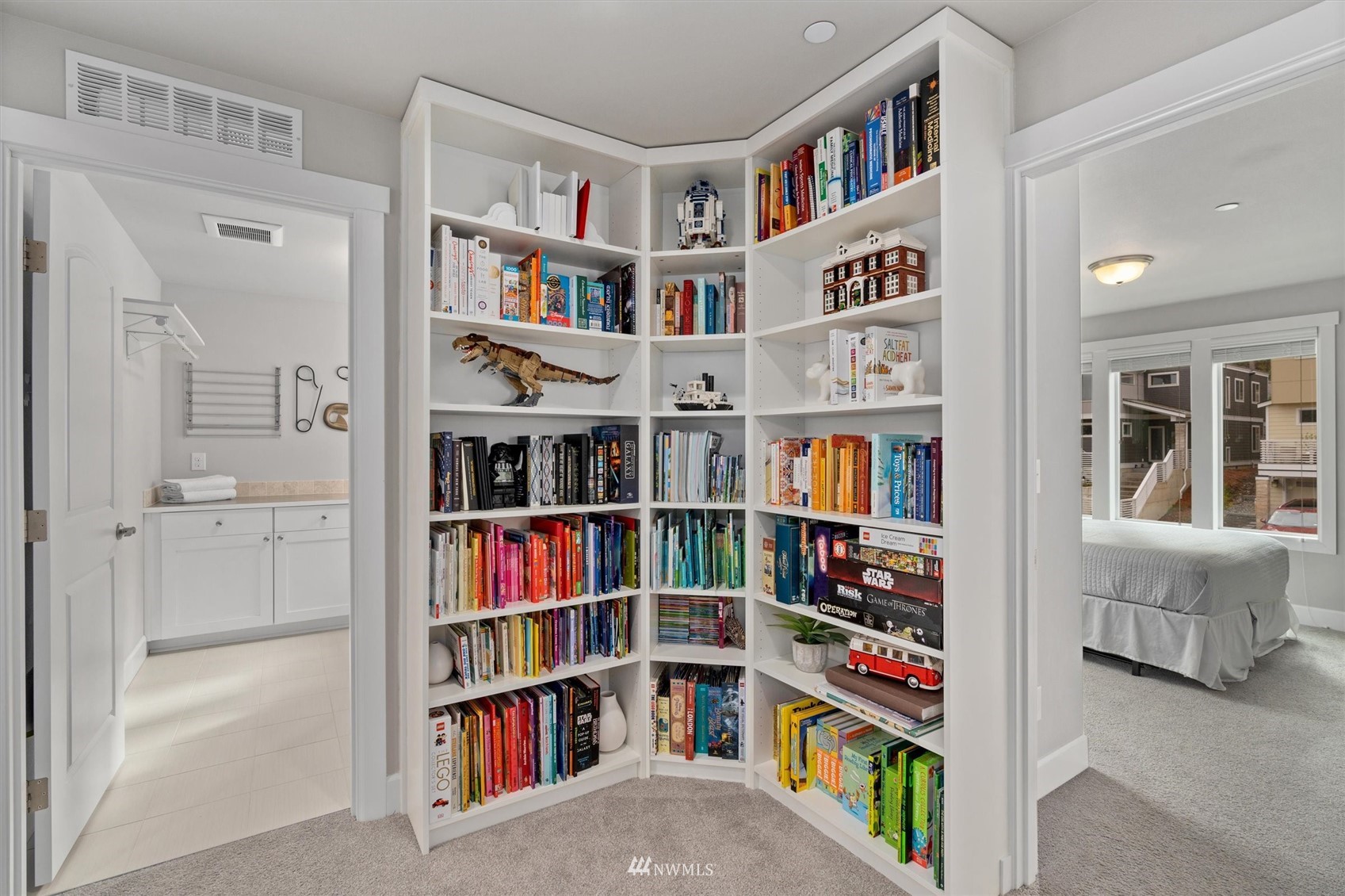18307 3rd Drive Southeast Bothell, WA 98012 - Photo 26 of 40 a book shelf with books and a book shelf