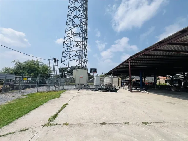a view of outdoor space with seating area