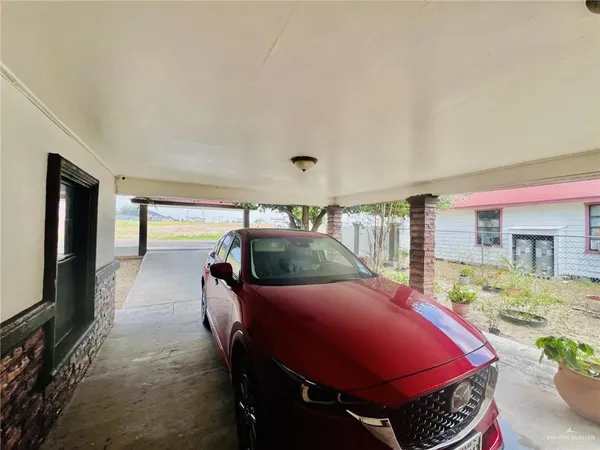 a car parked on the side of the road