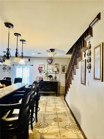 a view of entryway and hall