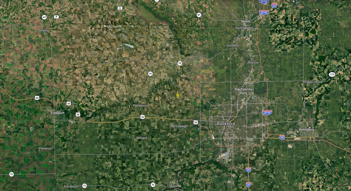 0 Telegraph Road Pecatonica, IL 61063 - Photo 56 of 56 a view of a green field