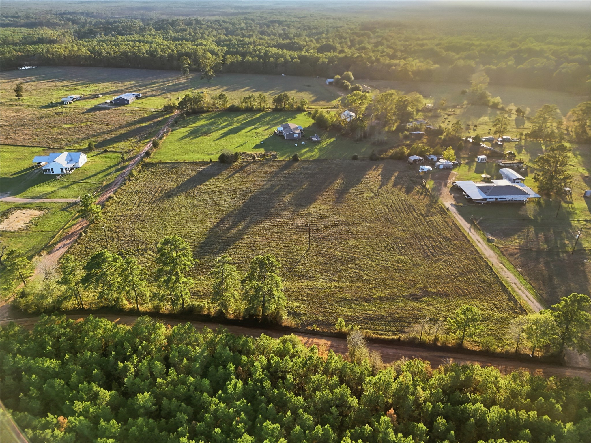 a view of a city with an ocean