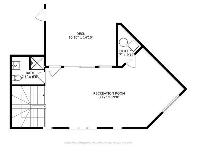 a picture of a floor plan