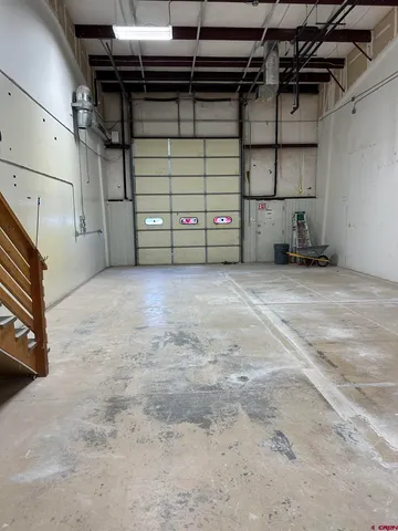 a view of a car garage