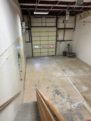 a view of storage and utility room