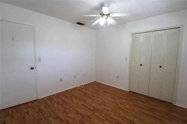 wooden floor in an empty room