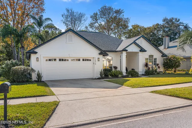 a view of house with outdoor space area