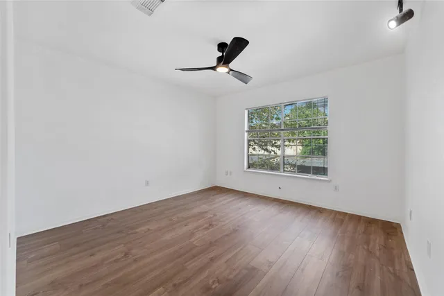 wooden floor in an empty room