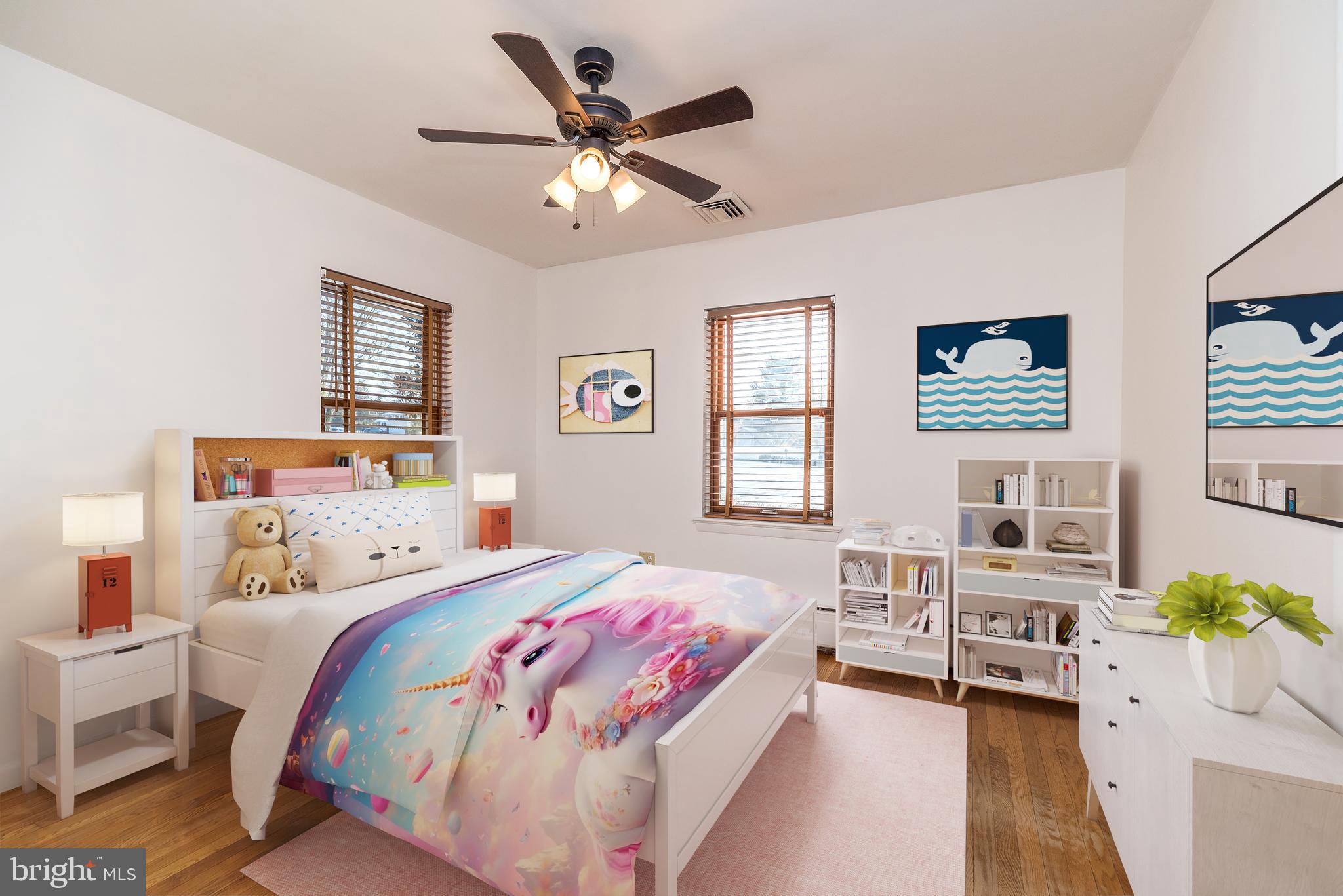 1042 Welsh Road Ambler, PA 19002 - Photo 23 of 29 Bedroom 2 (virtually staged)