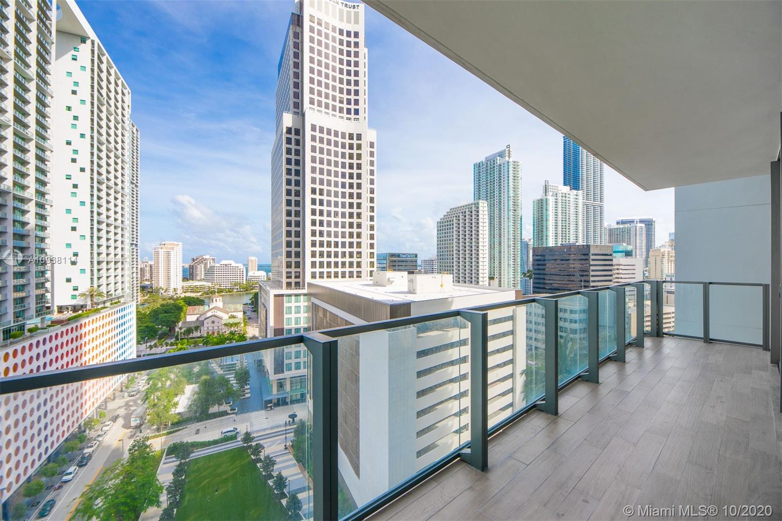 68 Southeast 6th Street, Unit 1109 Miami, FL 33131 - Photo 1 of 34 Balcony
