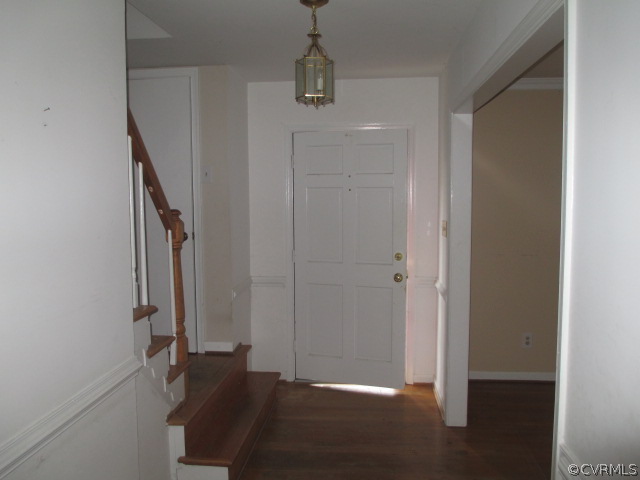 1201 Black Heath Road Midlothian, VA 23113 - Photo 4 of 17 a view of hallway with stairs