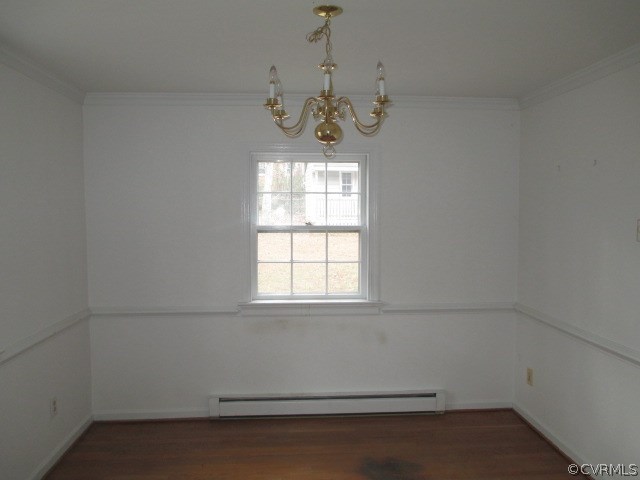 1201 Black Heath Road Midlothian, VA 23113 - Photo 7 of 17 an empty room with a chandelier fan and windows