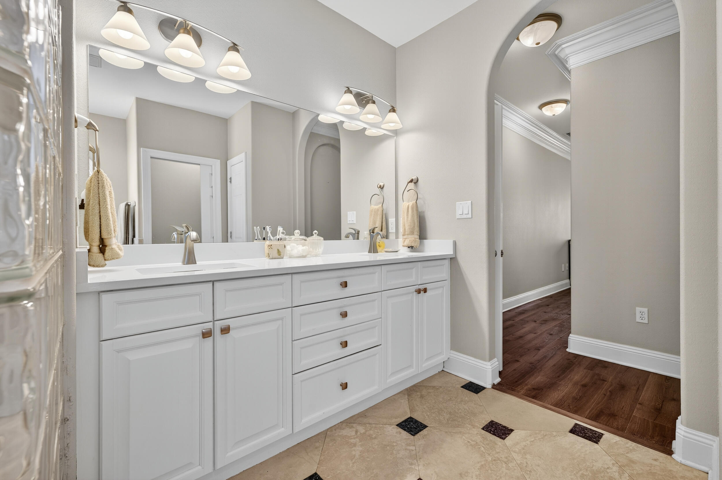 298 Ketch Court Destin, FL 32541 - Photo 36 of 79 a bathroom with a sink double vanity and a mirror