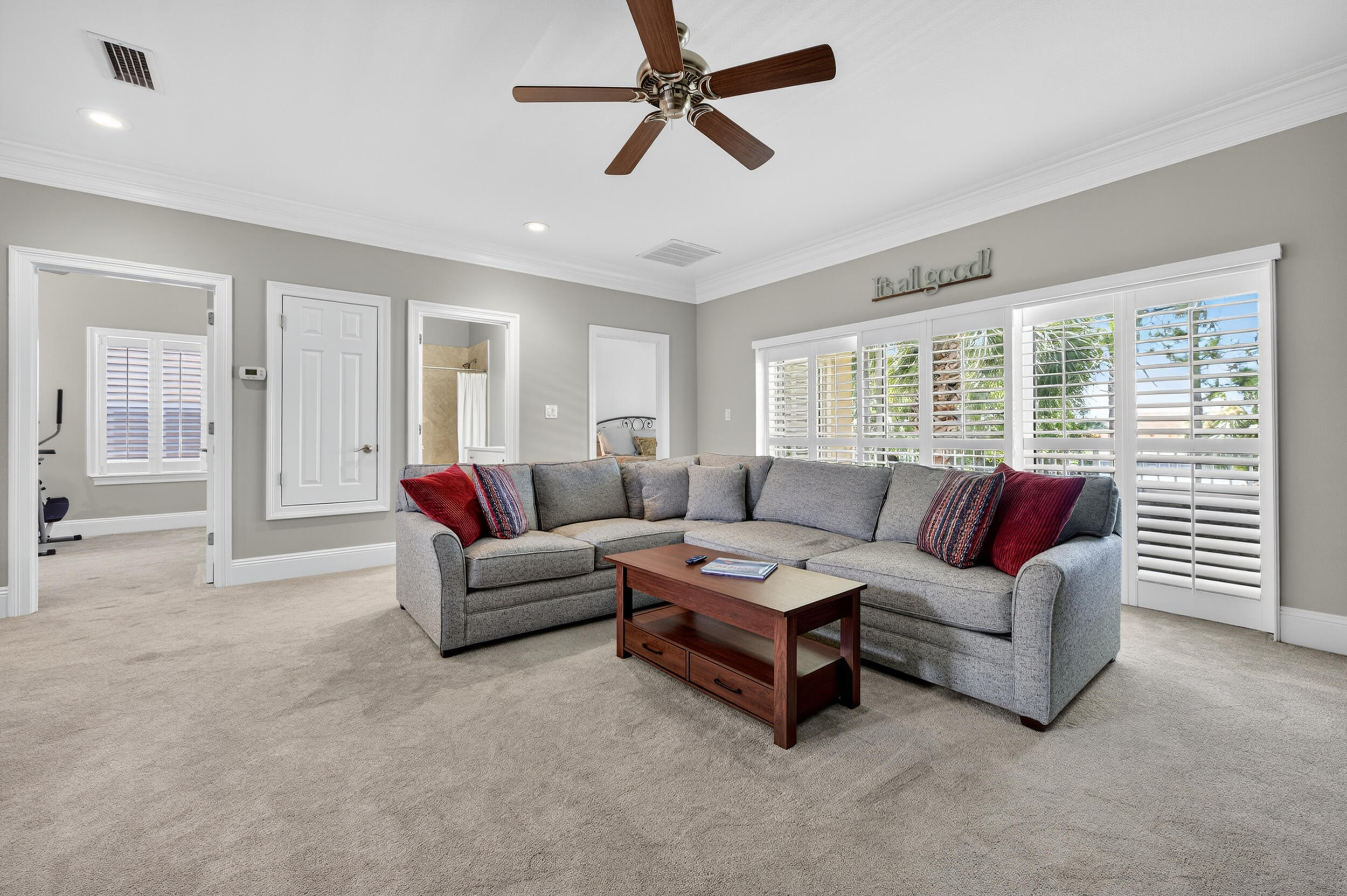 298 Ketch Court Destin, FL 32541 - Photo 42 of 79 a living room with furniture and a large window