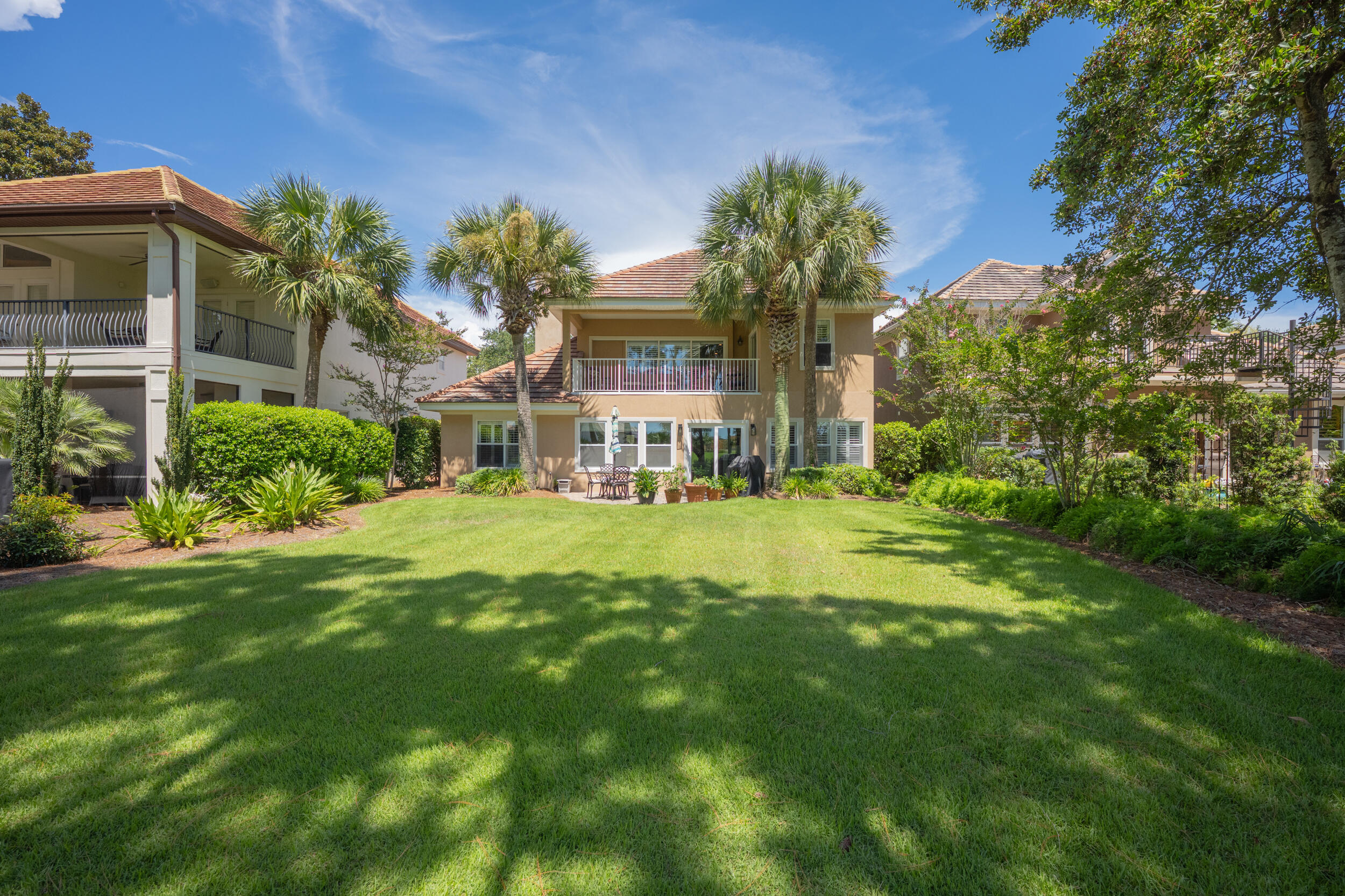 298 Ketch Court Destin, FL 32541 - Photo 63 of 79 a view of a house with a big yard plants and large trees