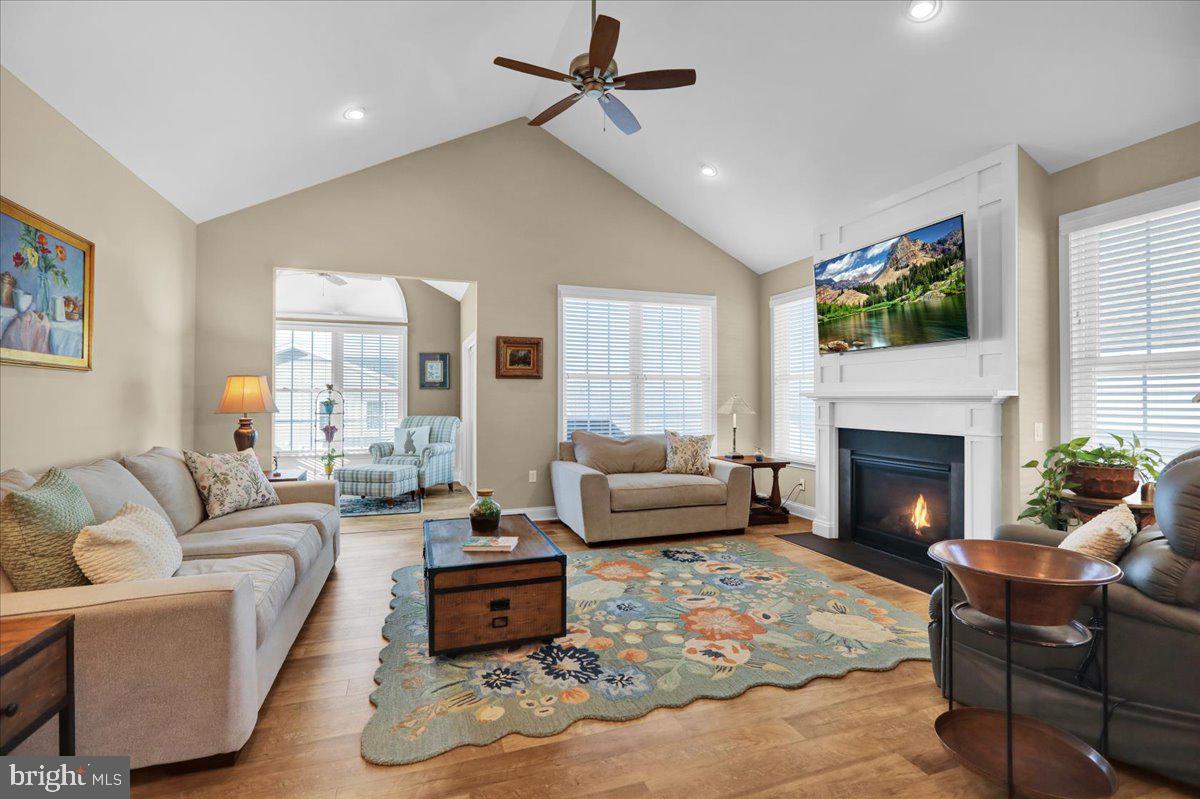 459 Valor Drive Lititz, PA 17543 - Photo 8 of 53 Living Room-Vaulted ceiling-gas fireplace