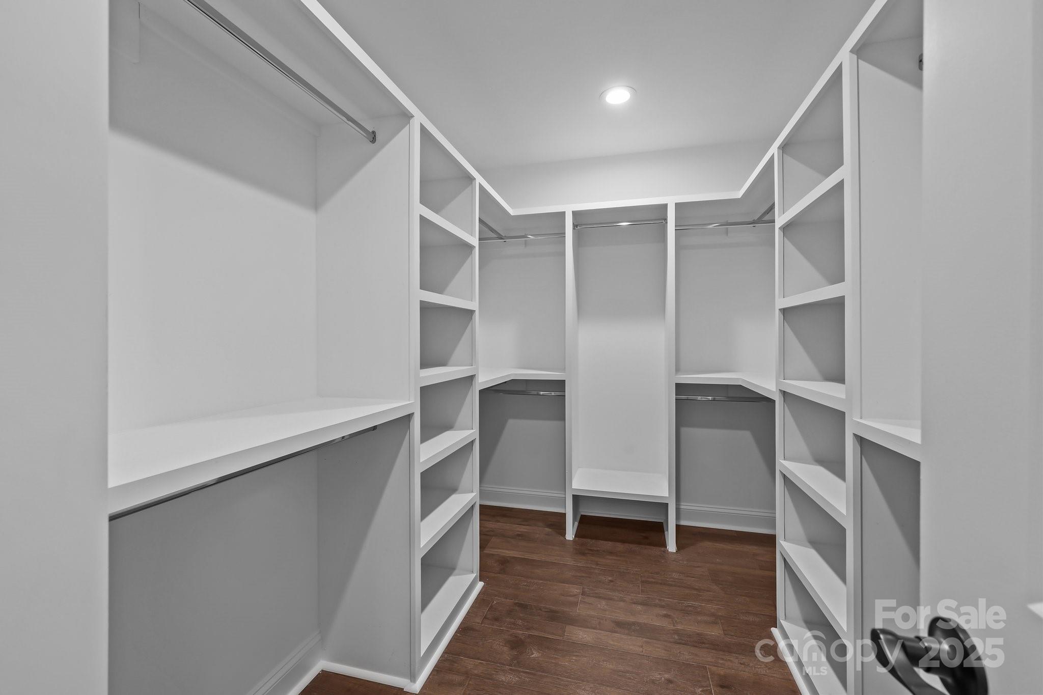 4040 Daugherty Road China Grove, NC 28023 - Photo 39 of 45 a view of walk in closet with empty racks