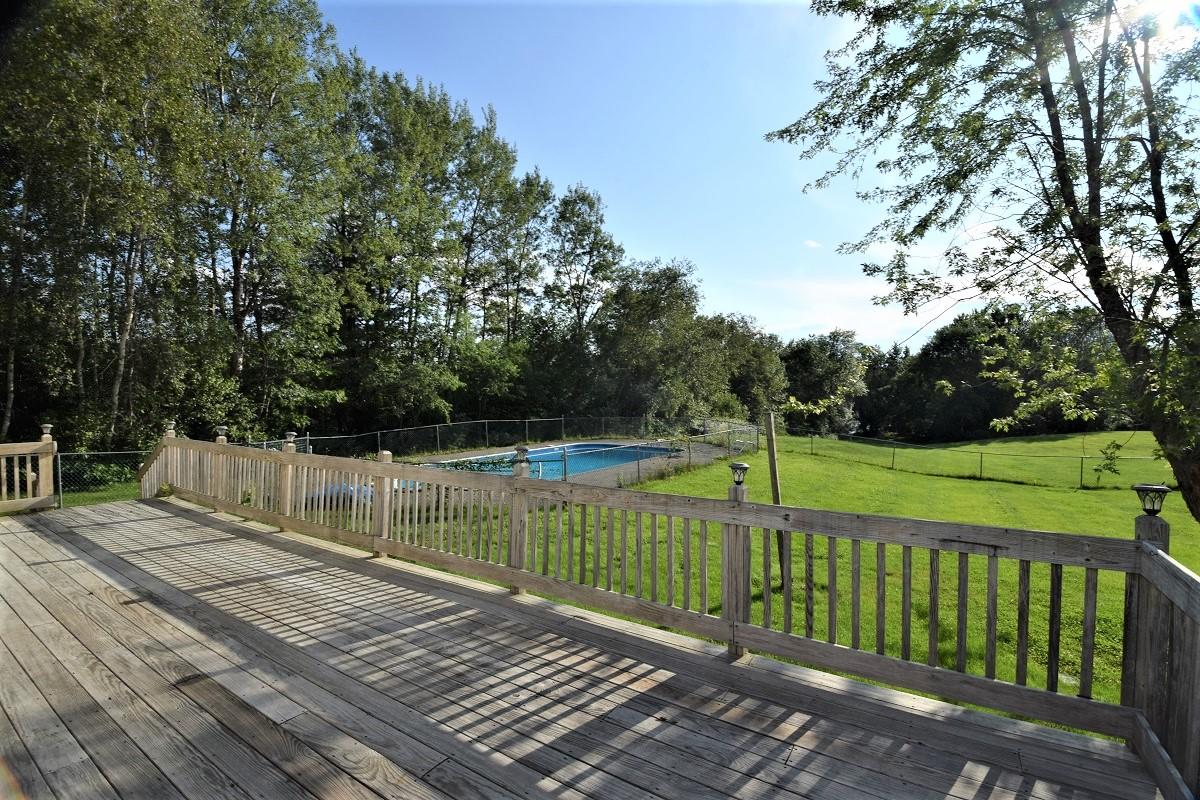 334 Hudson Road Glenburn, ME 04401 - Photo 42 of 50 Deck view...