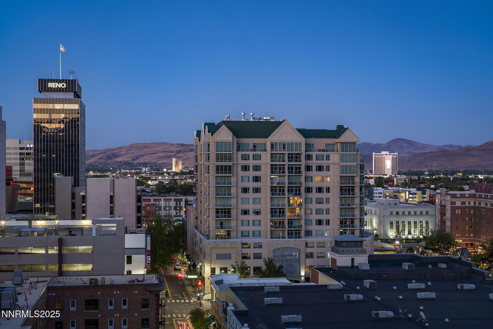 100 North Arlington Avenue, Unit 10E Reno, NV 89501 - Photo 36 of 47 a view of a city with tall buildings
