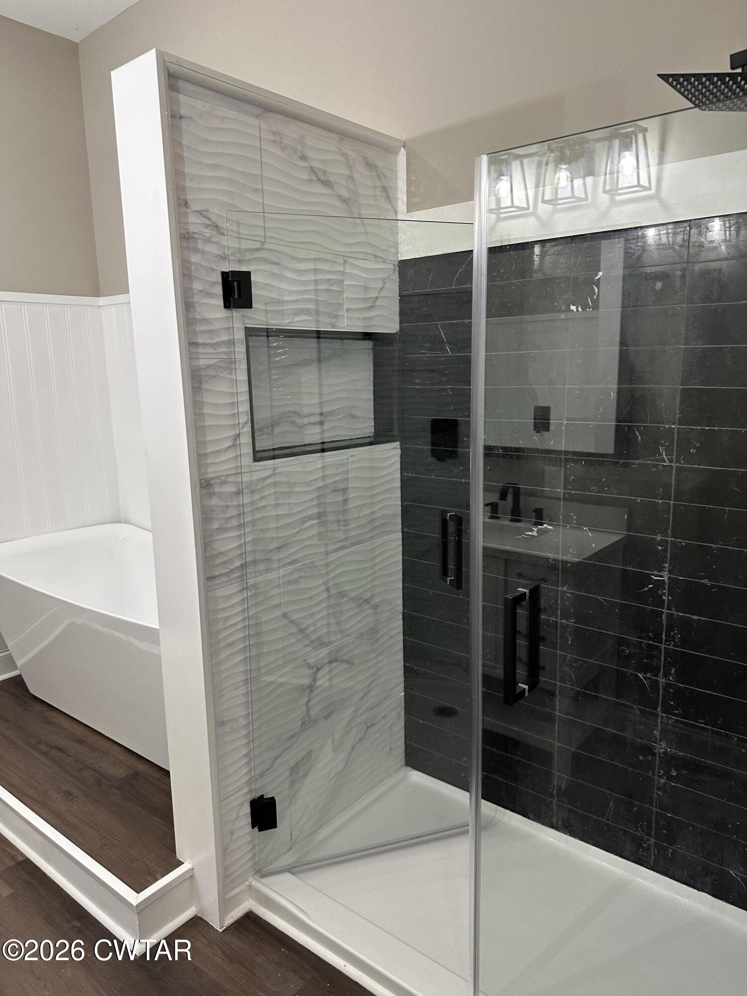 237 Talbot Street Jackson, TN 38301 - Photo 17 of 38 a bathroom with a shower and a sink