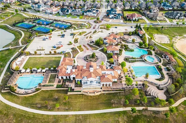 a view of a lake with boats
