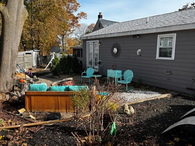 a view of outdoor space and yard