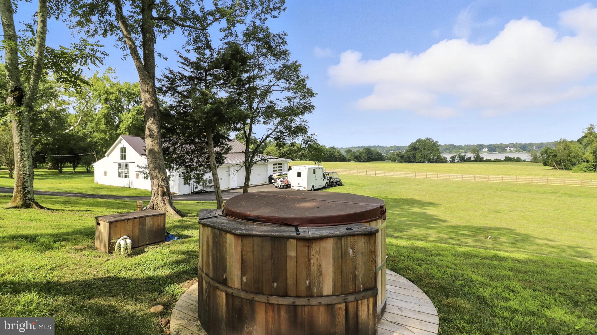 11305 Riverview Road Fort Washington, MD 20744 - Photo 27 of 59 a view of a garden with a fountain