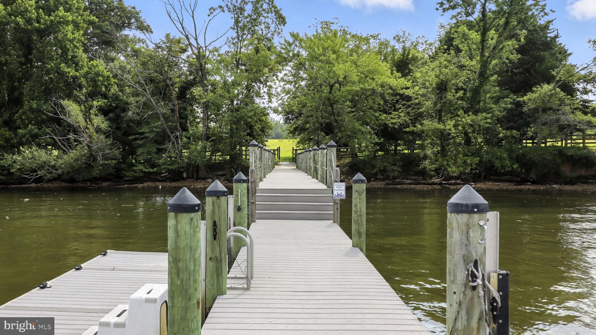 11305 Riverview Road Fort Washington, MD 20744 - Photo 37 of 59 a lake view with a wooden bridge