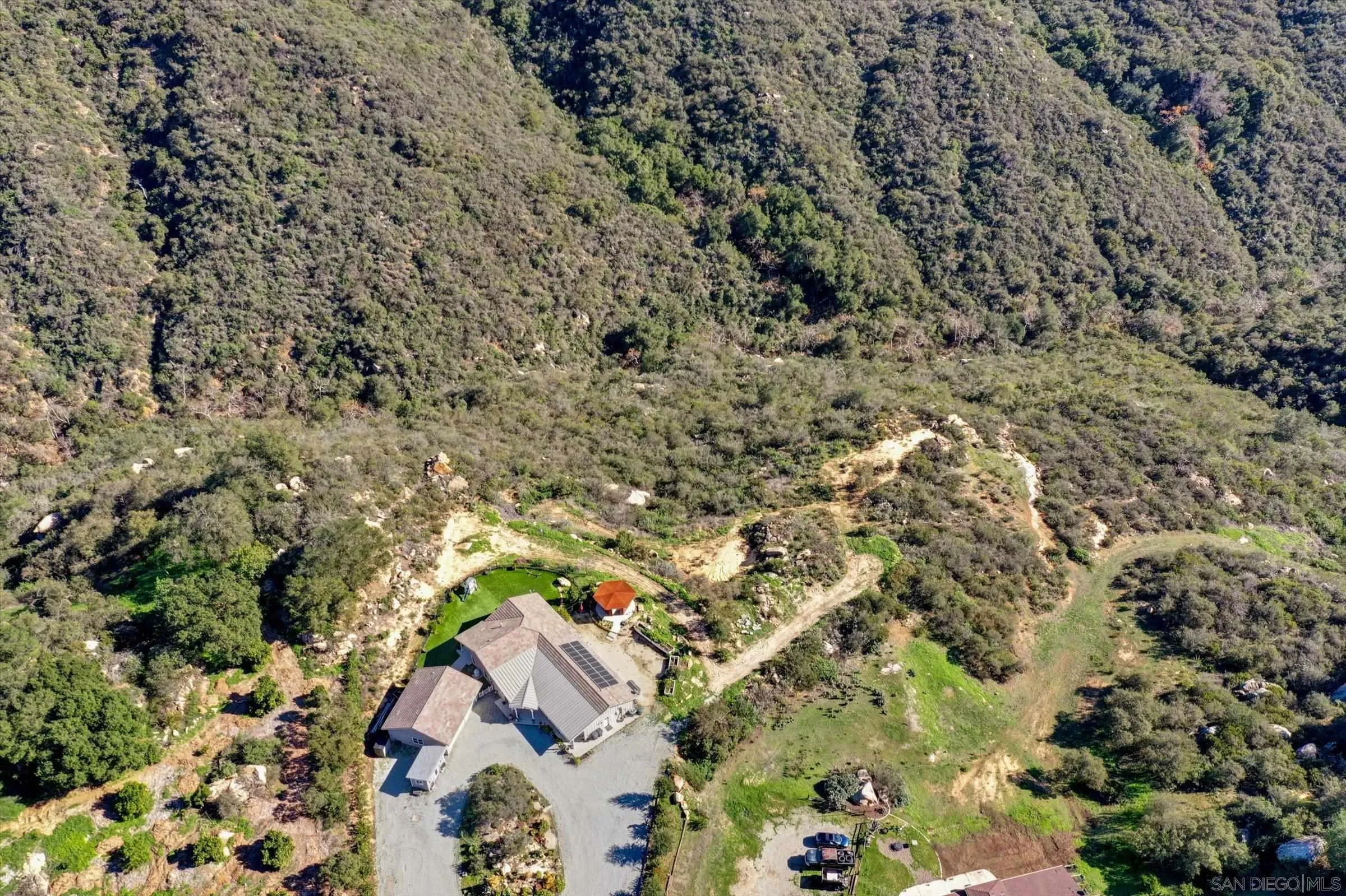 11611 Rancho Heights Road Pala, CA 92059 - Photo 42 of 43 Aerial View