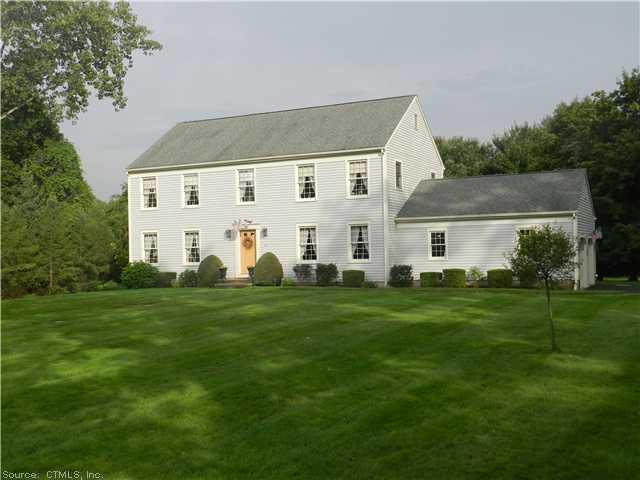 56 Ratley Road Suffield, CT 06093 - Photo 1 of 1 a view of a backyard with plants and a garden