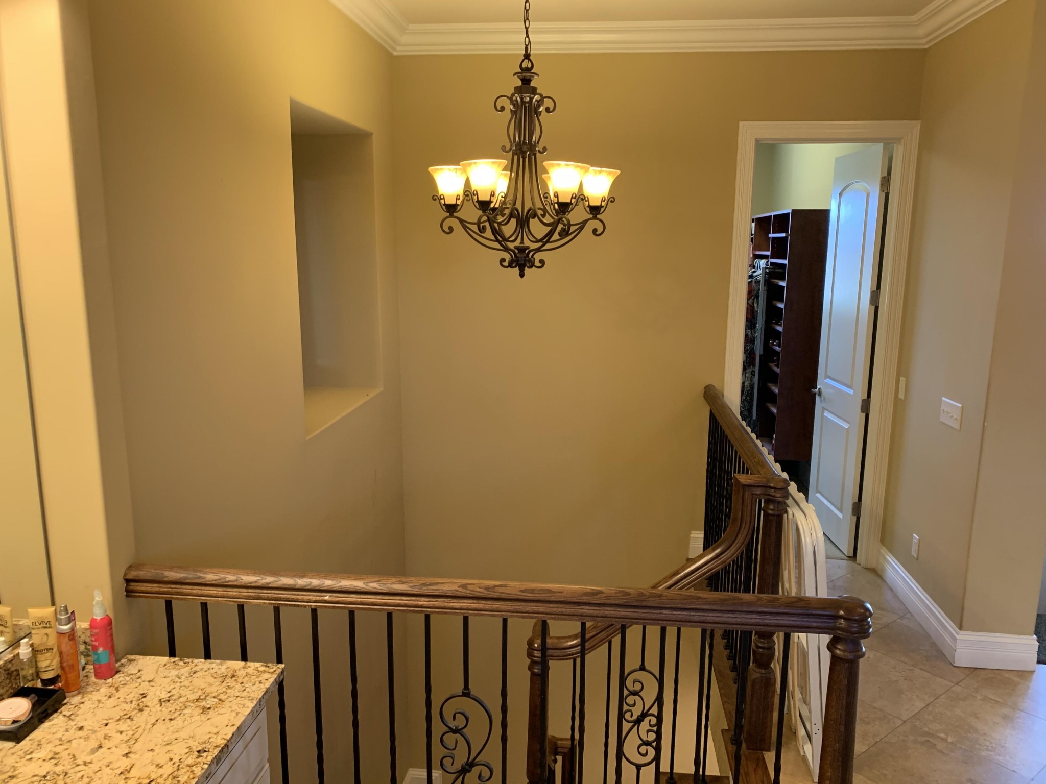 1951 Hindley Road Morristown, TN 37813 - Photo 18 of 26 a view of a hallway with a chandelier