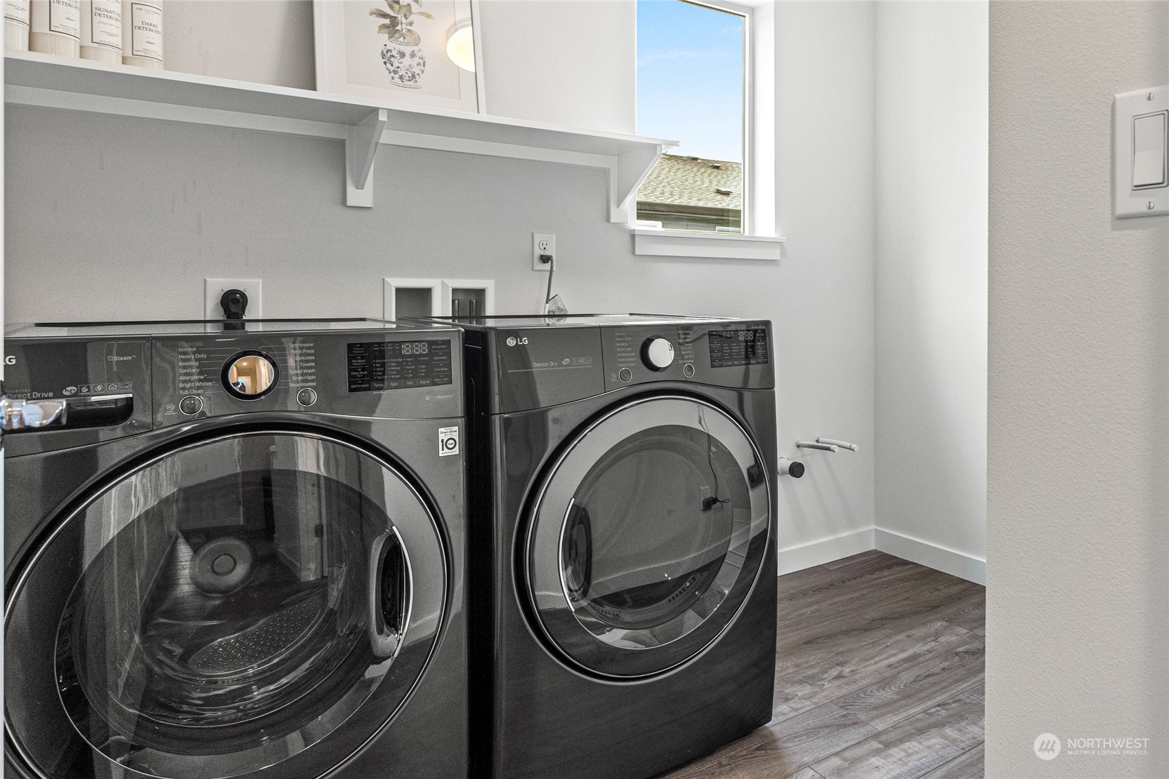 616 237th Place Southeast, Unit F Bothell, WA 98021 - Photo 20 of 27 a utility room with dryer and washer