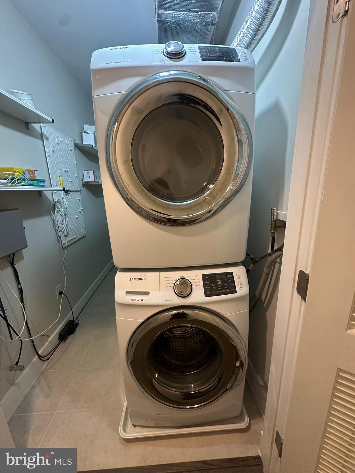 1852 3rd Street Northwest, Unit C Washington, DC 20001 - Photo 22 of 56 a utility room with dryer and washer