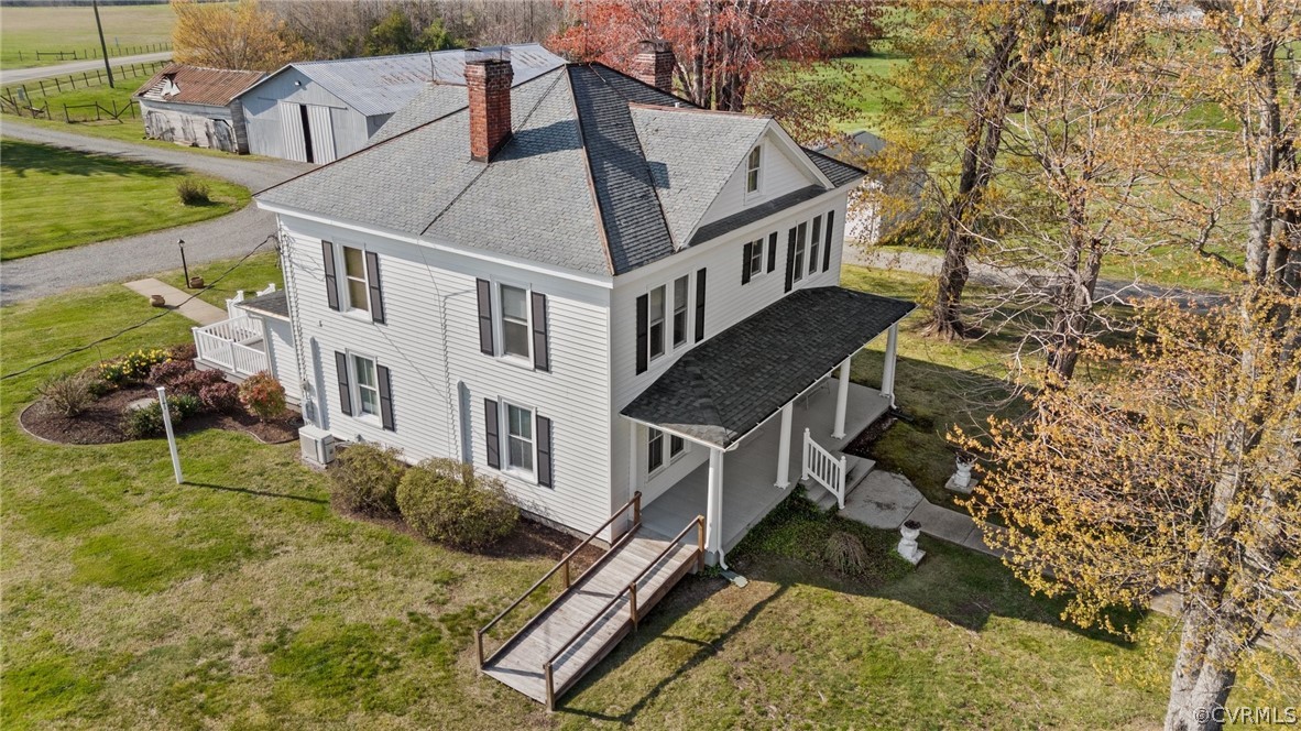 4851 Three Chopt Road Louisa, VA 23093 - Photo 2 of 39 an aerial view of a house