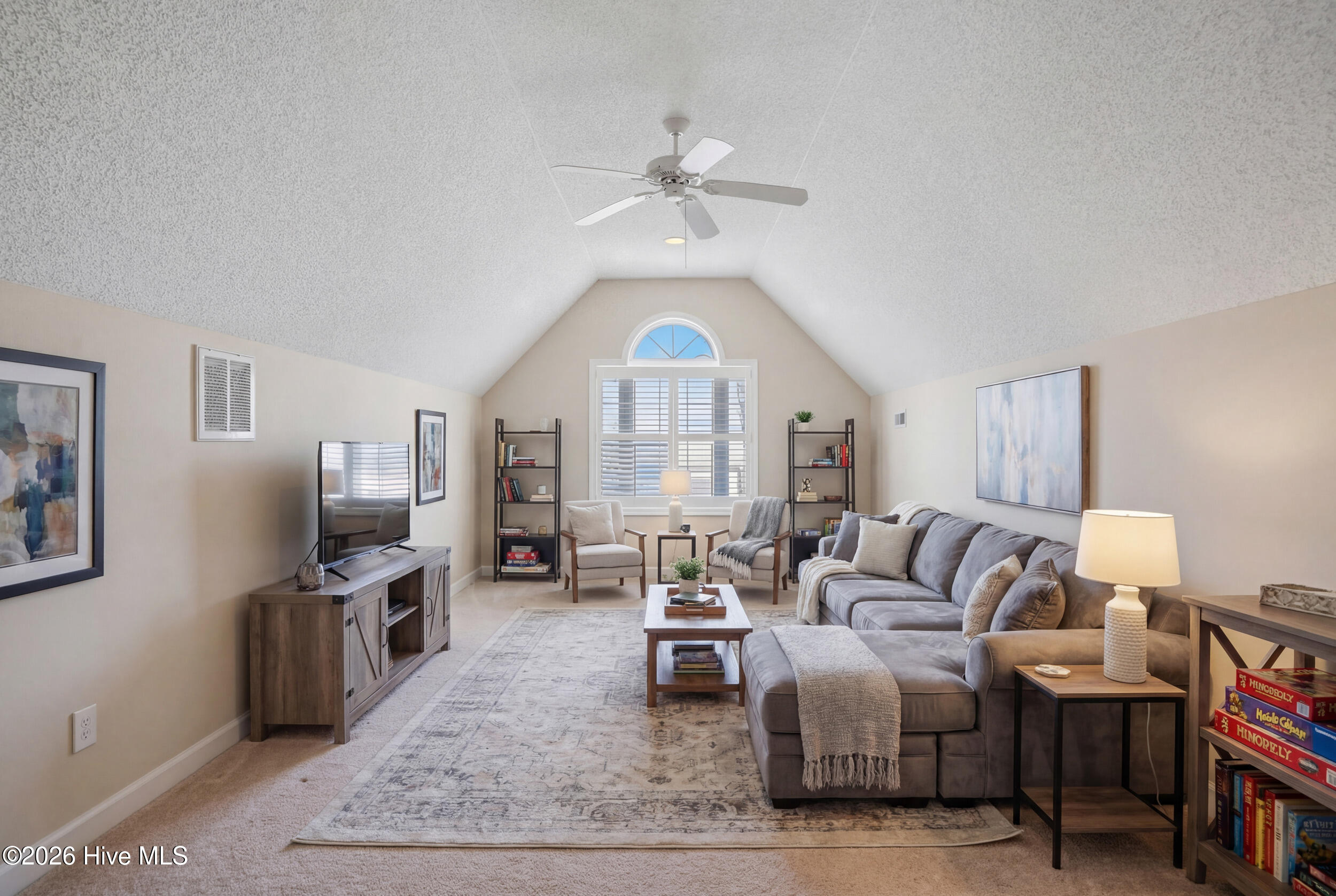 718 Sloop Pointe Lane Kure Beach, NC 28449 - Photo 34 of 70 Spacious Finished room over garage with Vauled Ceilings